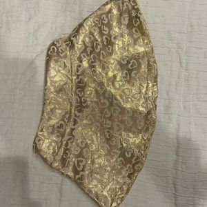 Betsey Johnson skirt, 2T, Gold Print